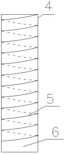 Concrete drainage pile with annular reinforced permeable sleeve and pile forming method