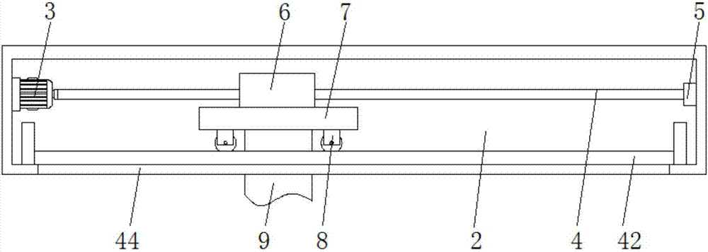 Weftless cloth cleaning device having good cleaning effect