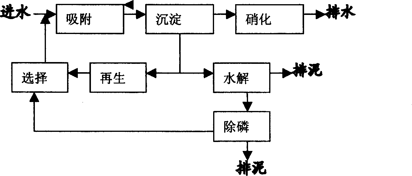 Bio-treatment method for dephosphorization and denitrogenation of sewage