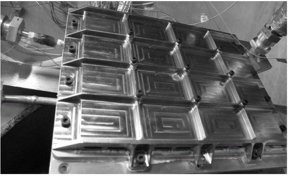 Flat-plate-type water sublimation cold plate for aerospace radiation