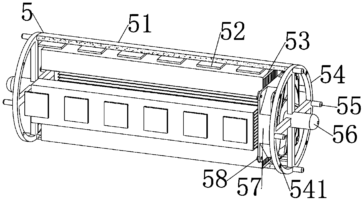 Plastic coating and film laminating device