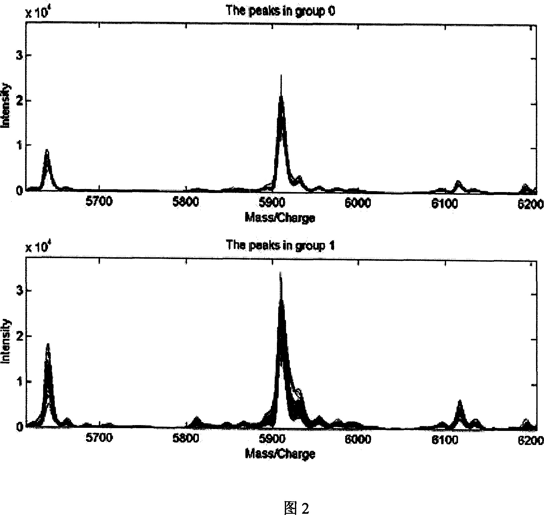 Application of polypeptide tagging object in detecting tumor in large intestine, and monitoring after operation