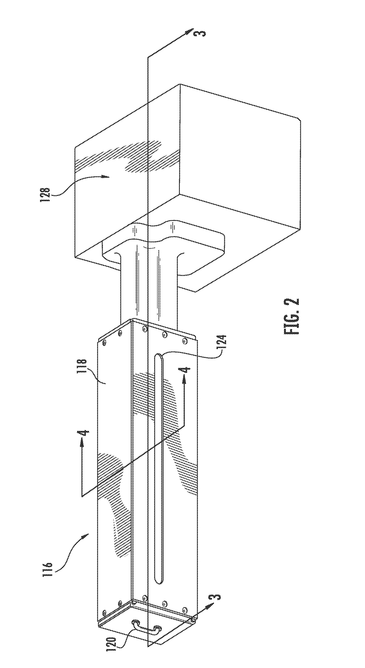 Inductively coupled plasma flood gun using an immersed low inductance FR coil and multicusp magnetic arrangement