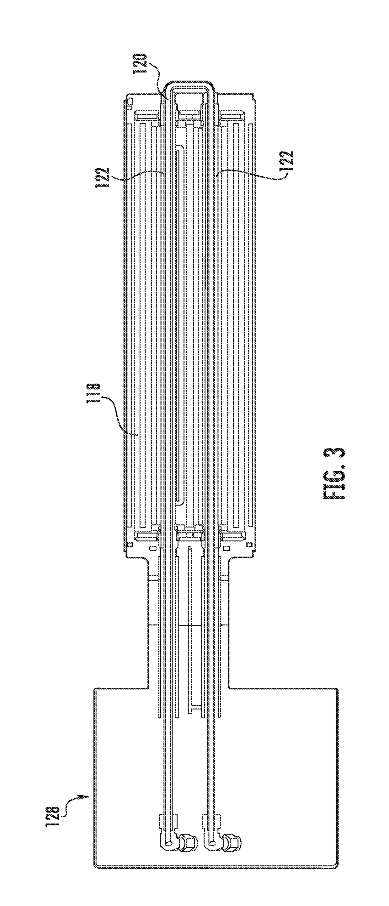 Inductively coupled plasma flood gun using an immersed low inductance FR coil and multicusp magnetic arrangement