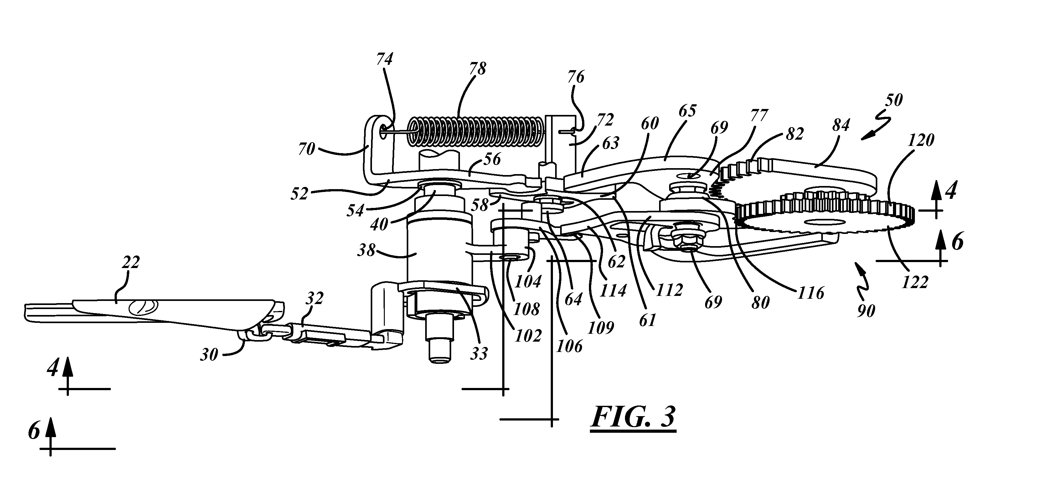 2 in 1 operating lever