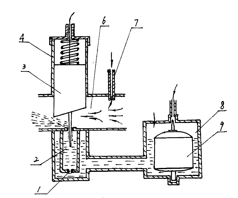 Oil saving method by reducing combustible mixture concentration of gasoline engine