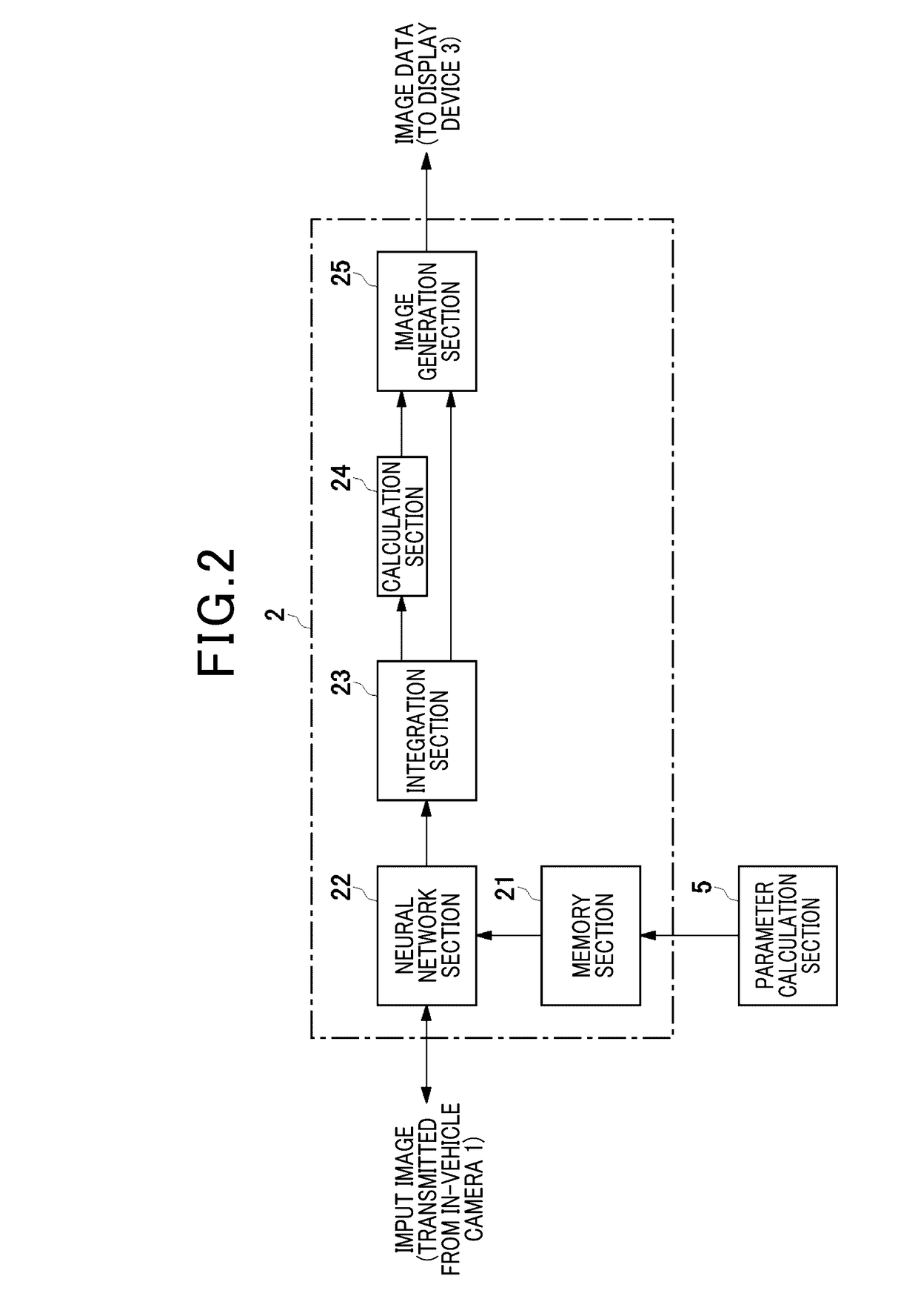 Detection device, detection program, detection method, vehicle equipped with detection device, parameter calculation device, parameter calculating parameters, parameter calculation program, and method of calculating parameters