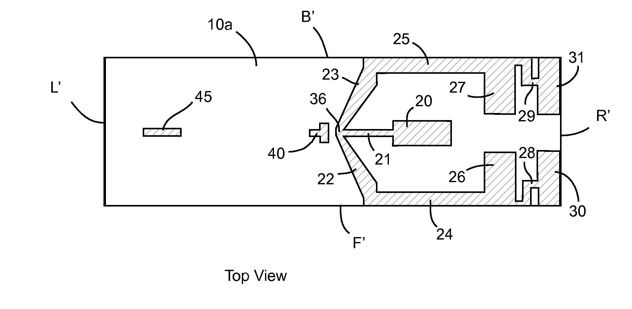 Wideband deformed dipole antenna for LTE and GPS bands