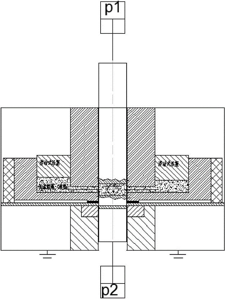 Cryogenic stamping, shearing and forming device with terrace die for micro workpieces and forming method using cryogenic stamping, shearing and forming device