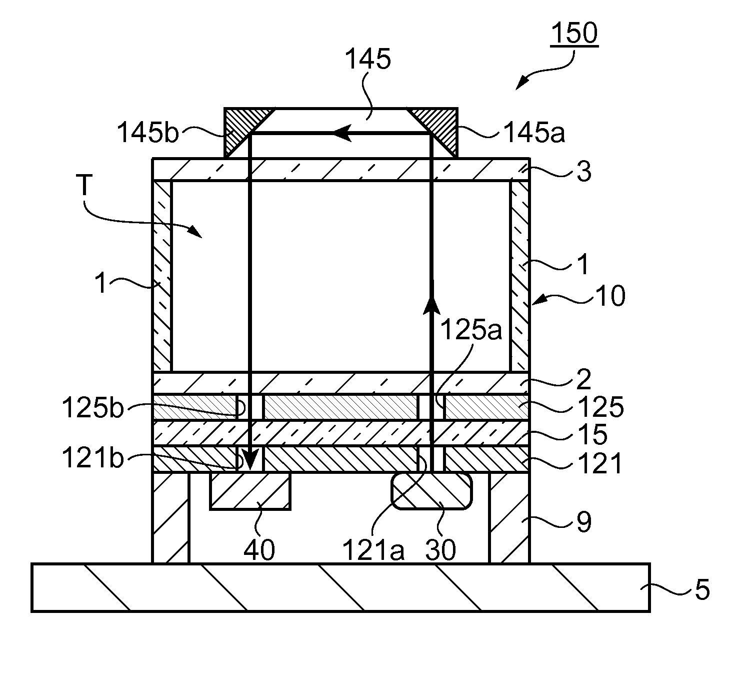 Physical section of atomic oscillator