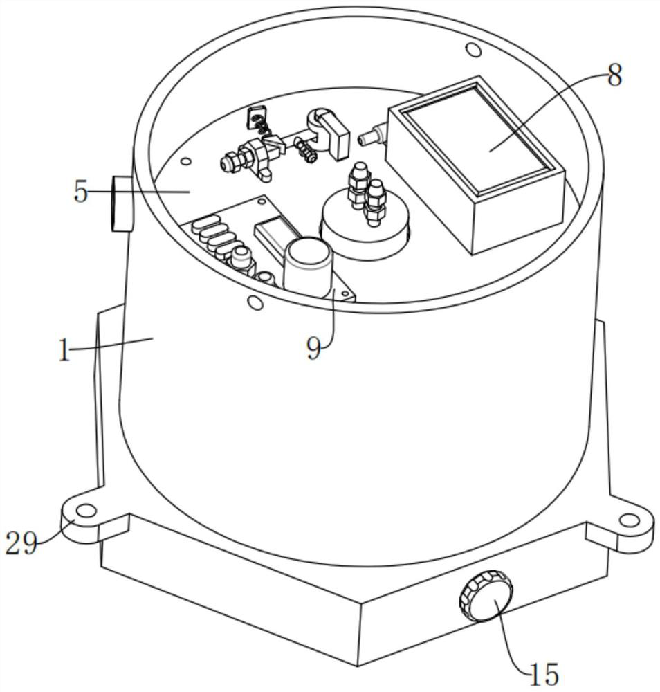 Internet-based efficient energy-saving LED lamp control device