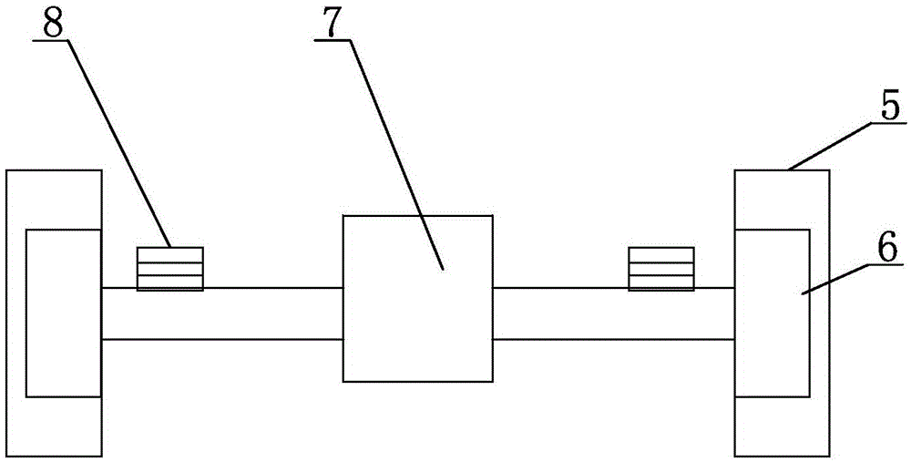 Automobile hybrid power assembly and driving method thereof