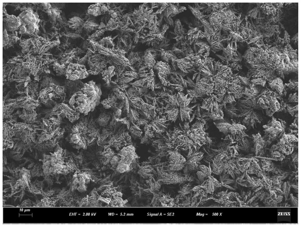 Vanadium pentoxide positive electrode material as well as preparation method and application thereof