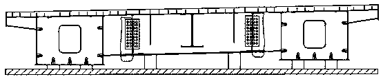 Girder drilled template tooling and steel box bond beam drilling method