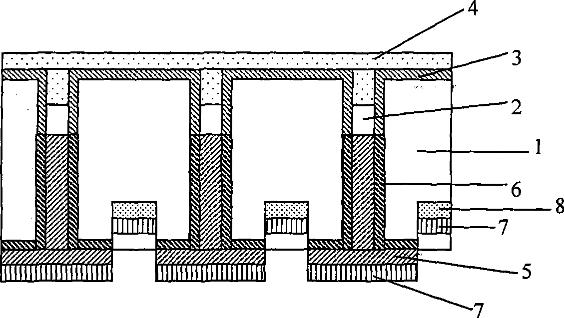 Emitter circulating type solar cell and preparation thereof