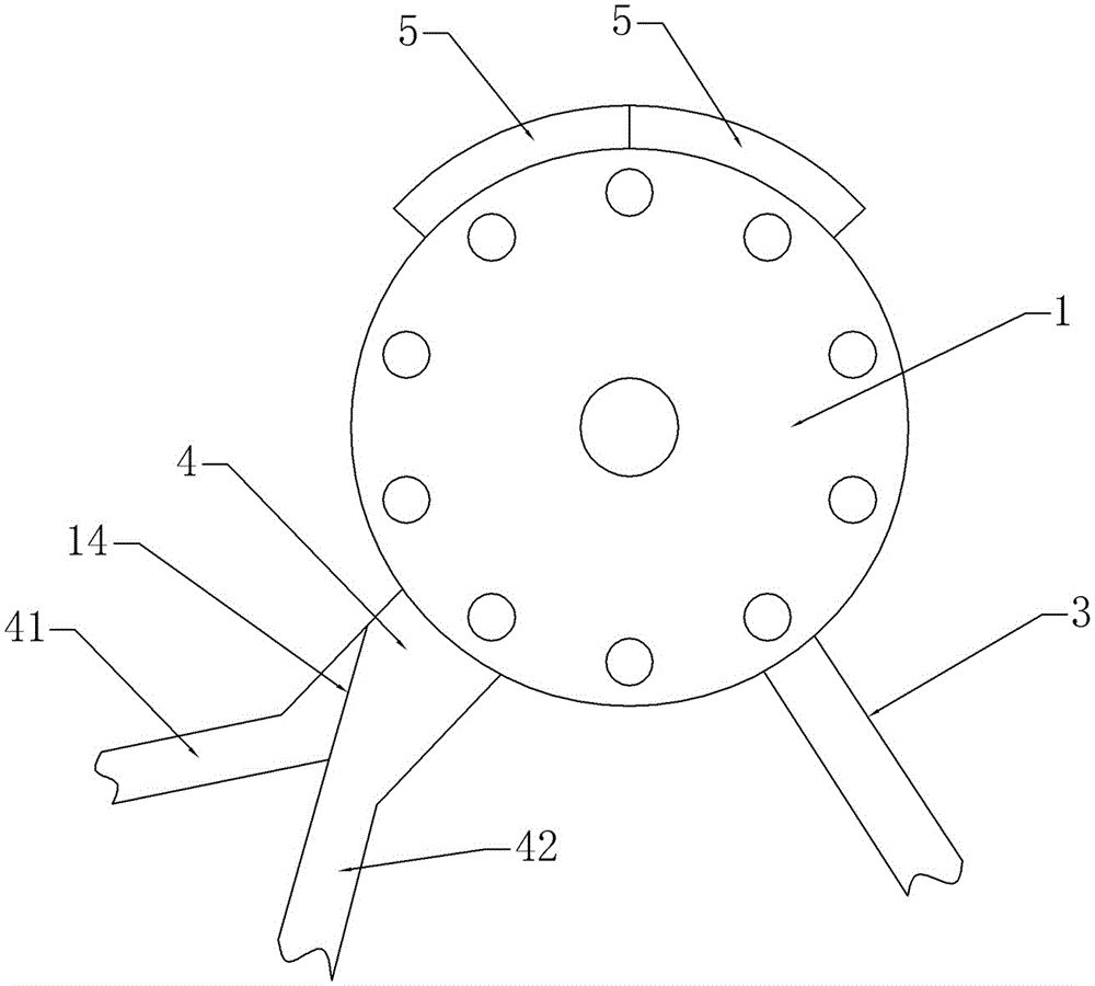 Multifunctional equipment used for glass bottle