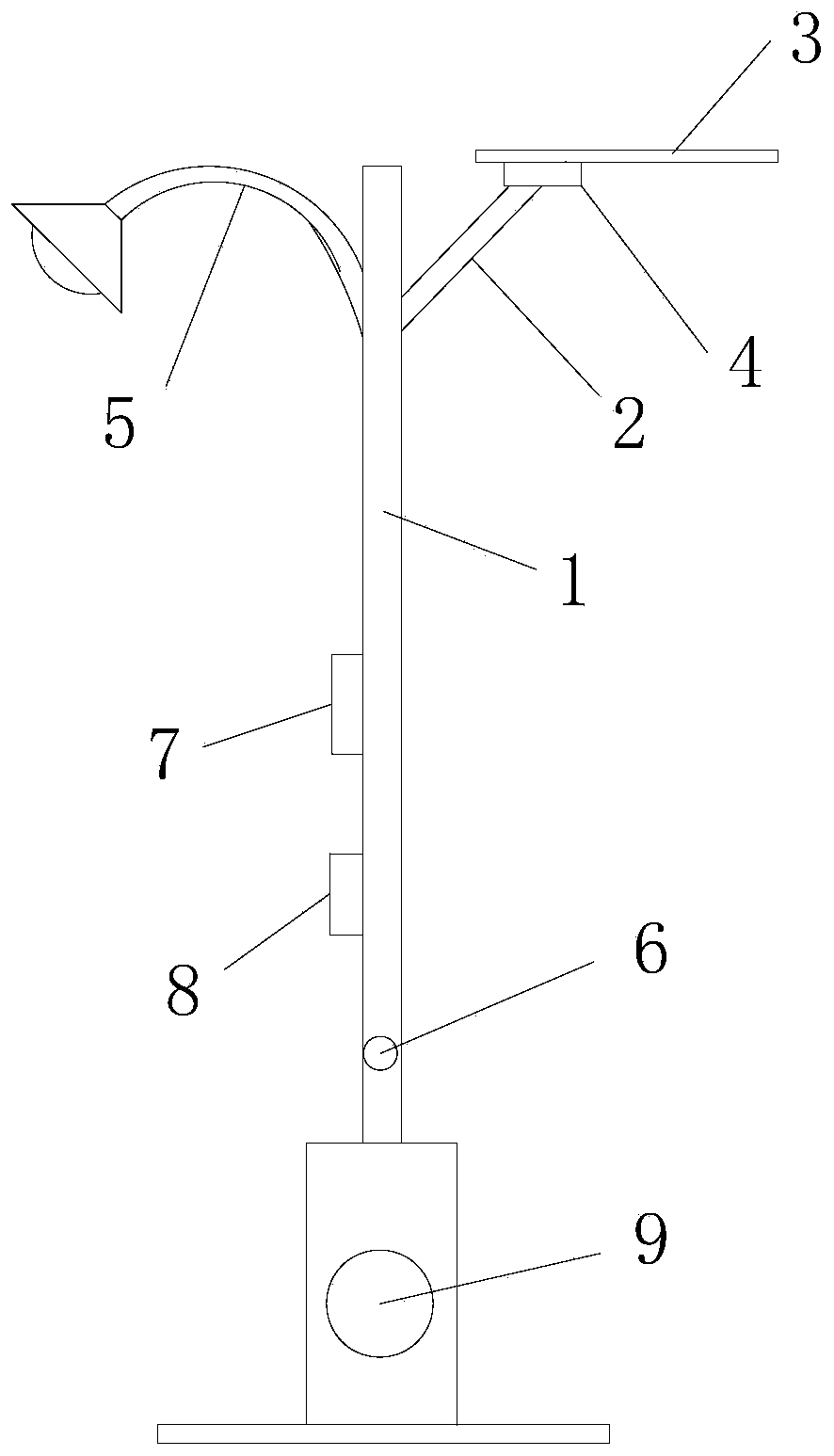 Energy-saving solar street lamp