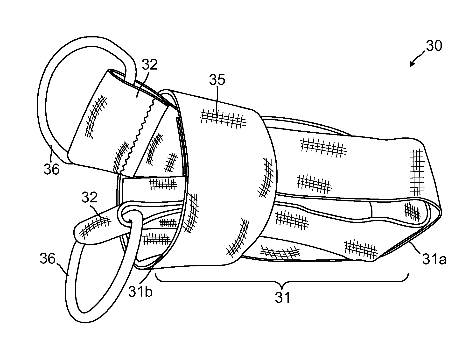 Dynamic anchor strap for use with a pole for stretching exercise