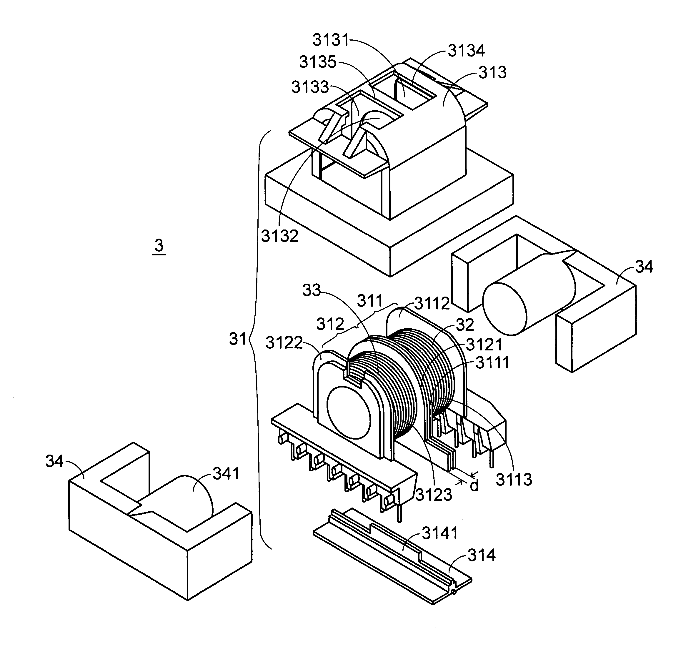 Transformer structure