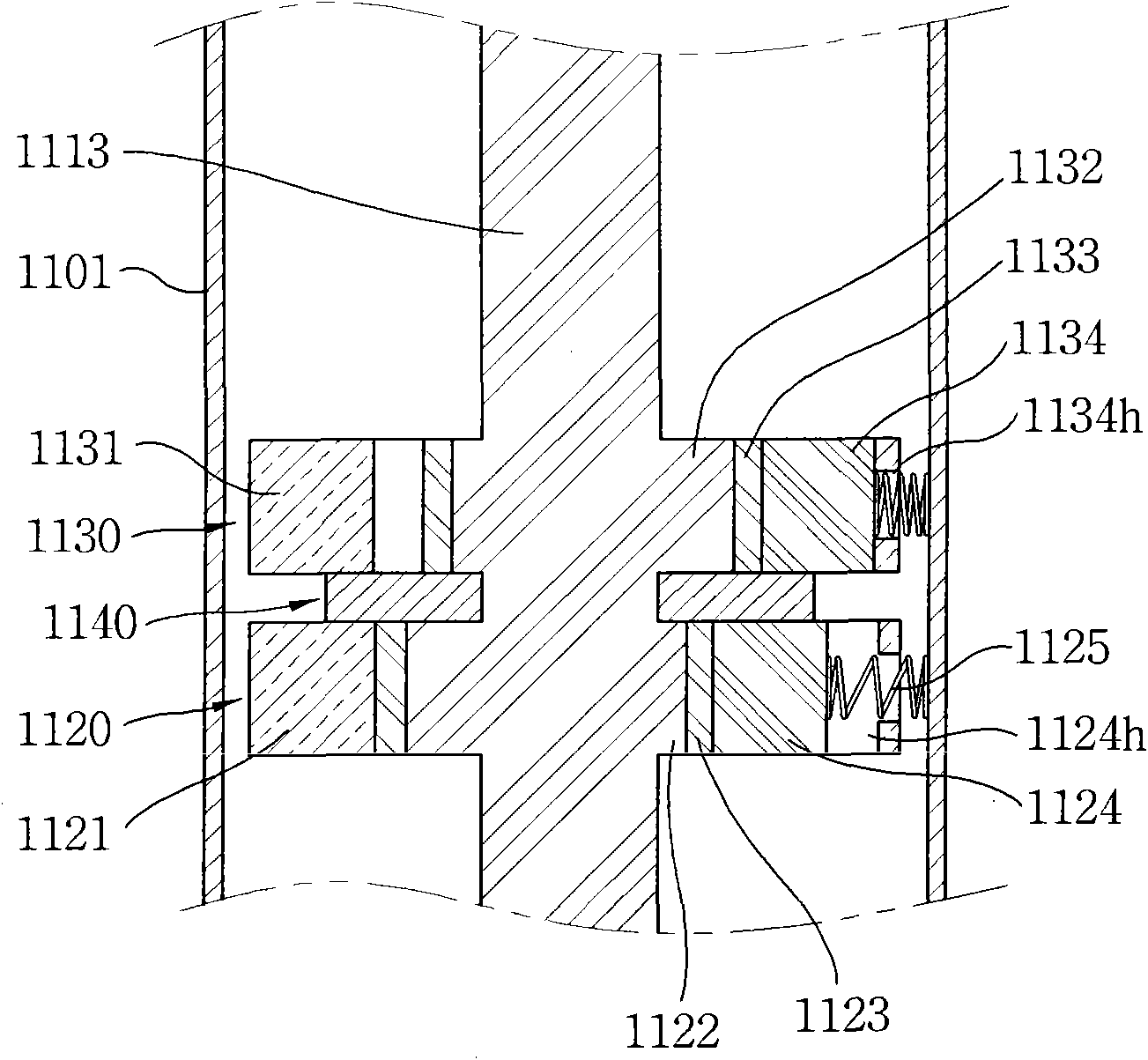 Rotating type double-body compressor