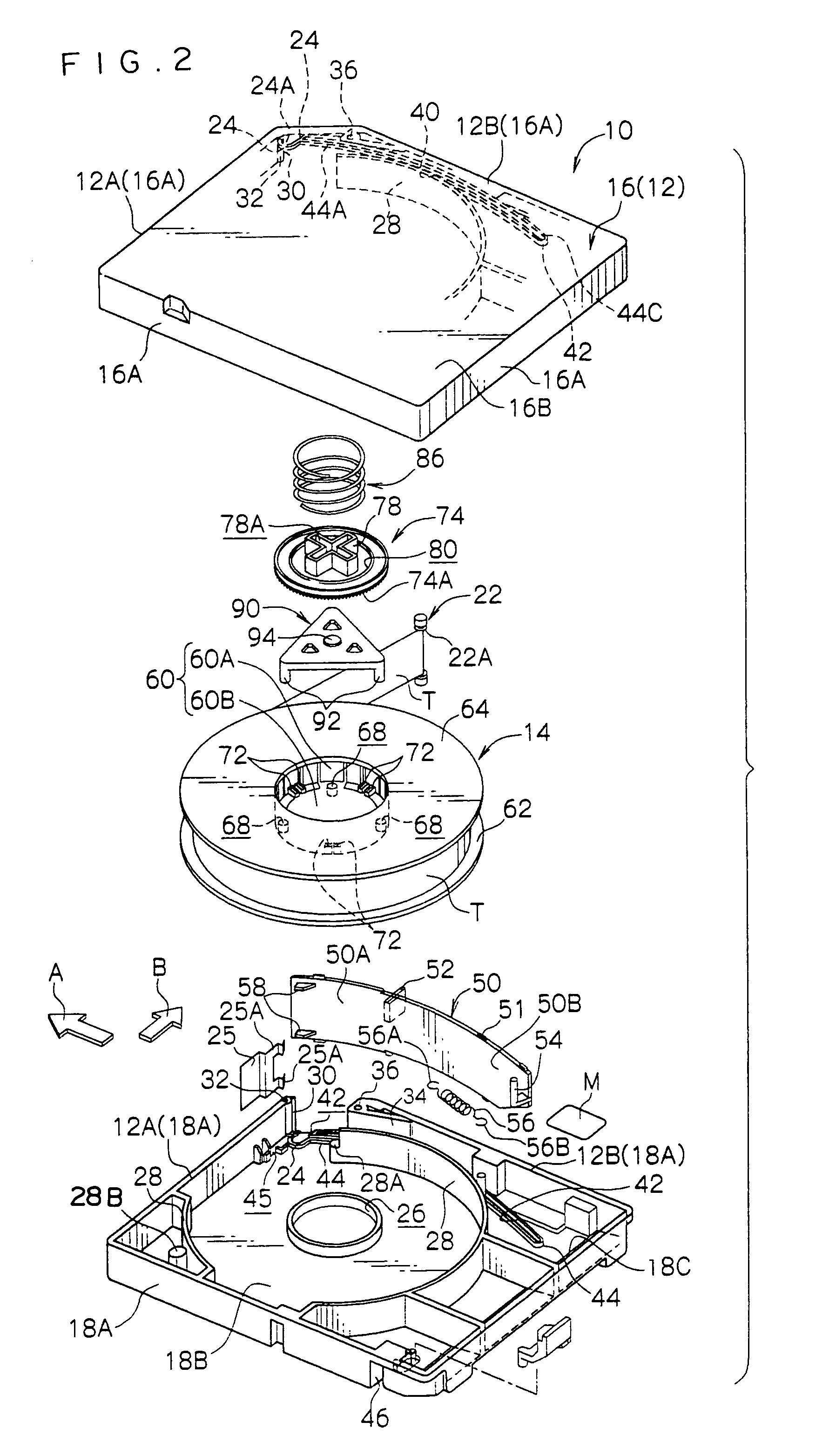 Recording tape cartridge