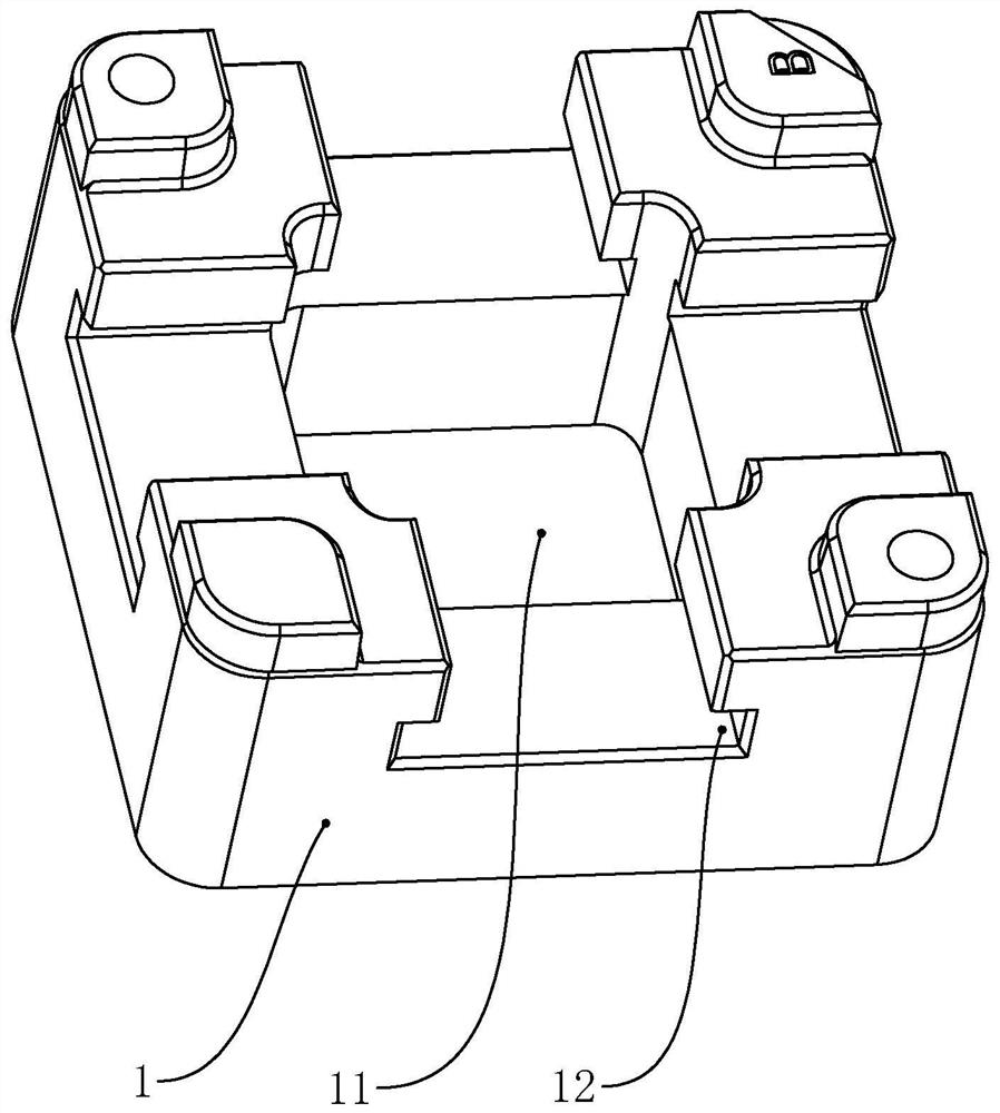 A method for efficiently processing the tooth pattern on the surface of the knob mold