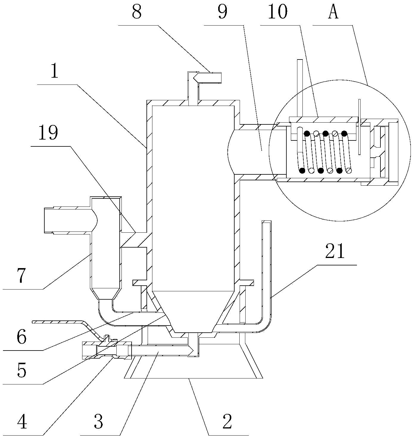 Gas turbine air filter and application method thereof