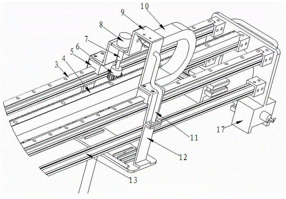 Solar energy flow measurement instrument for trough light condenser