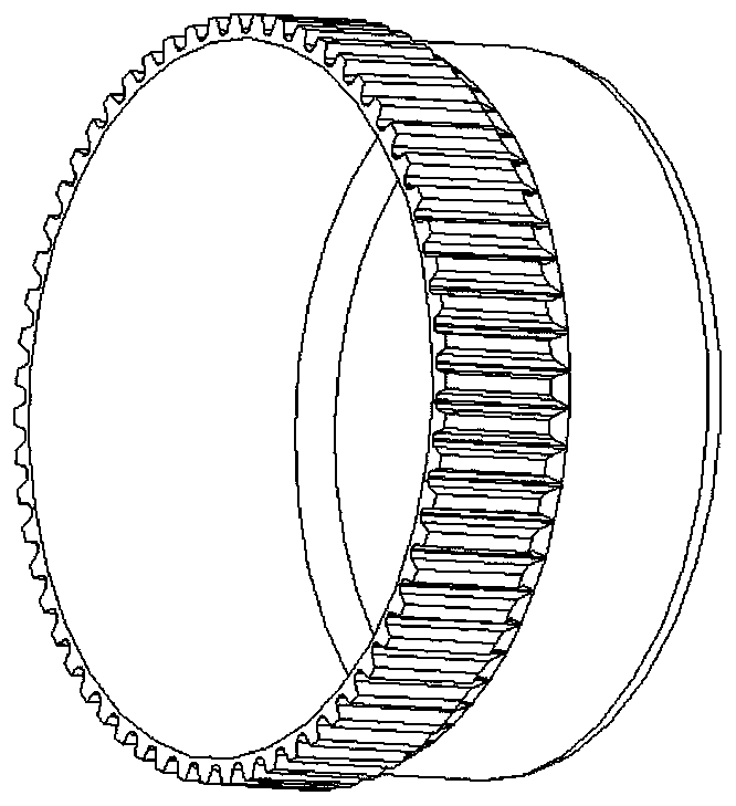 A kind of preparation method and device of cup-shaped flexspline