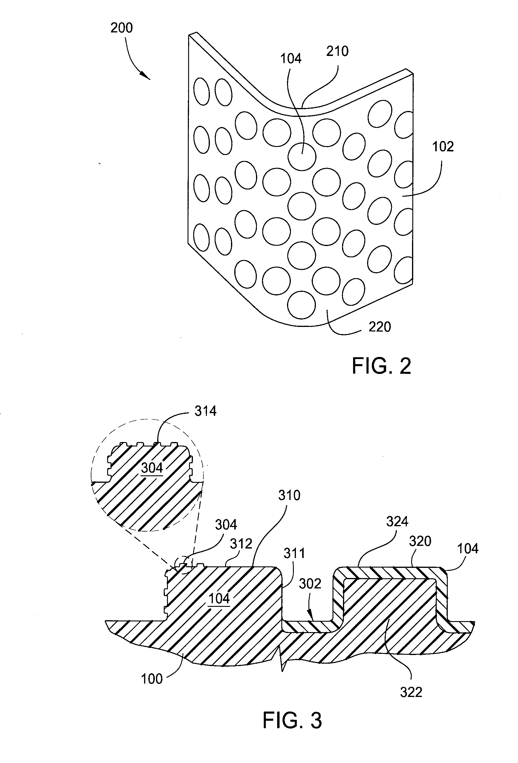 3D printed chamber components configured for lower film stress and lower operating temperature