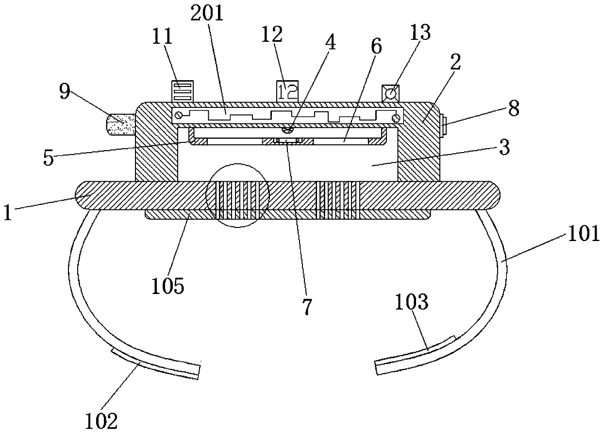 Adjustable-type blinder for psychological experiment