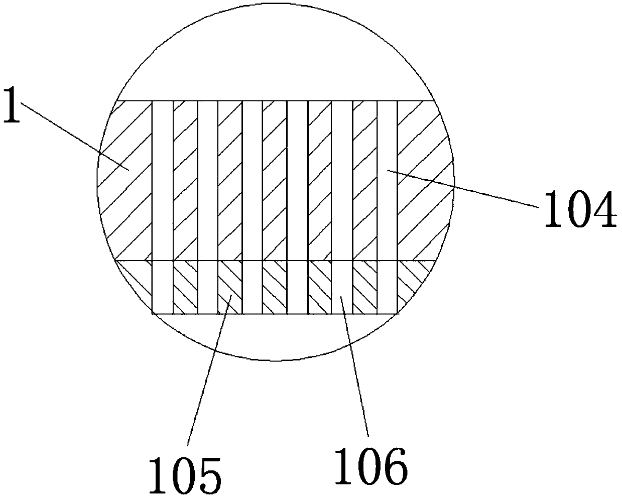 Adjustable-type blinder for psychological experiment