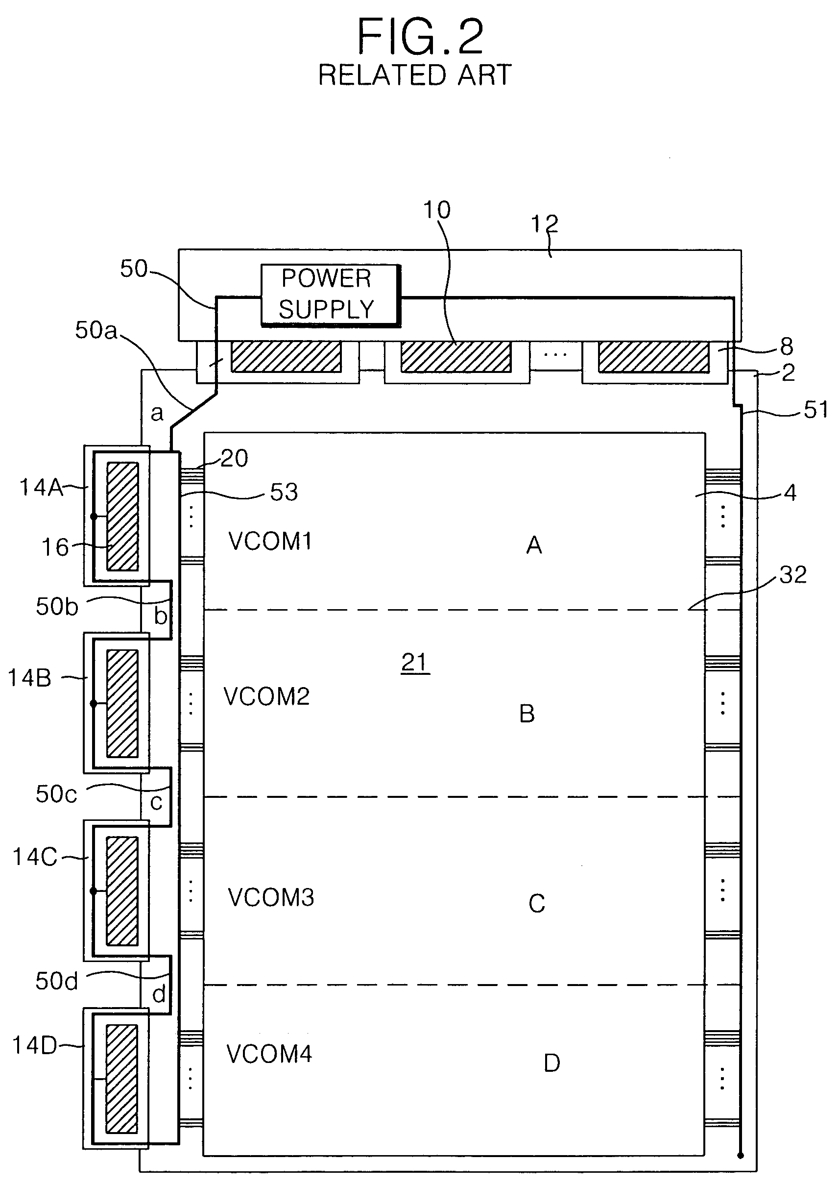 Liquid crystal display device with voltage compensator