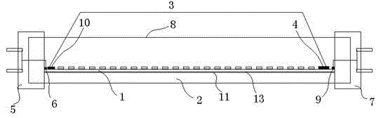 High-insulativity LED tube lamp structure