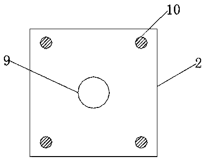 Car stamping device with safety protection function