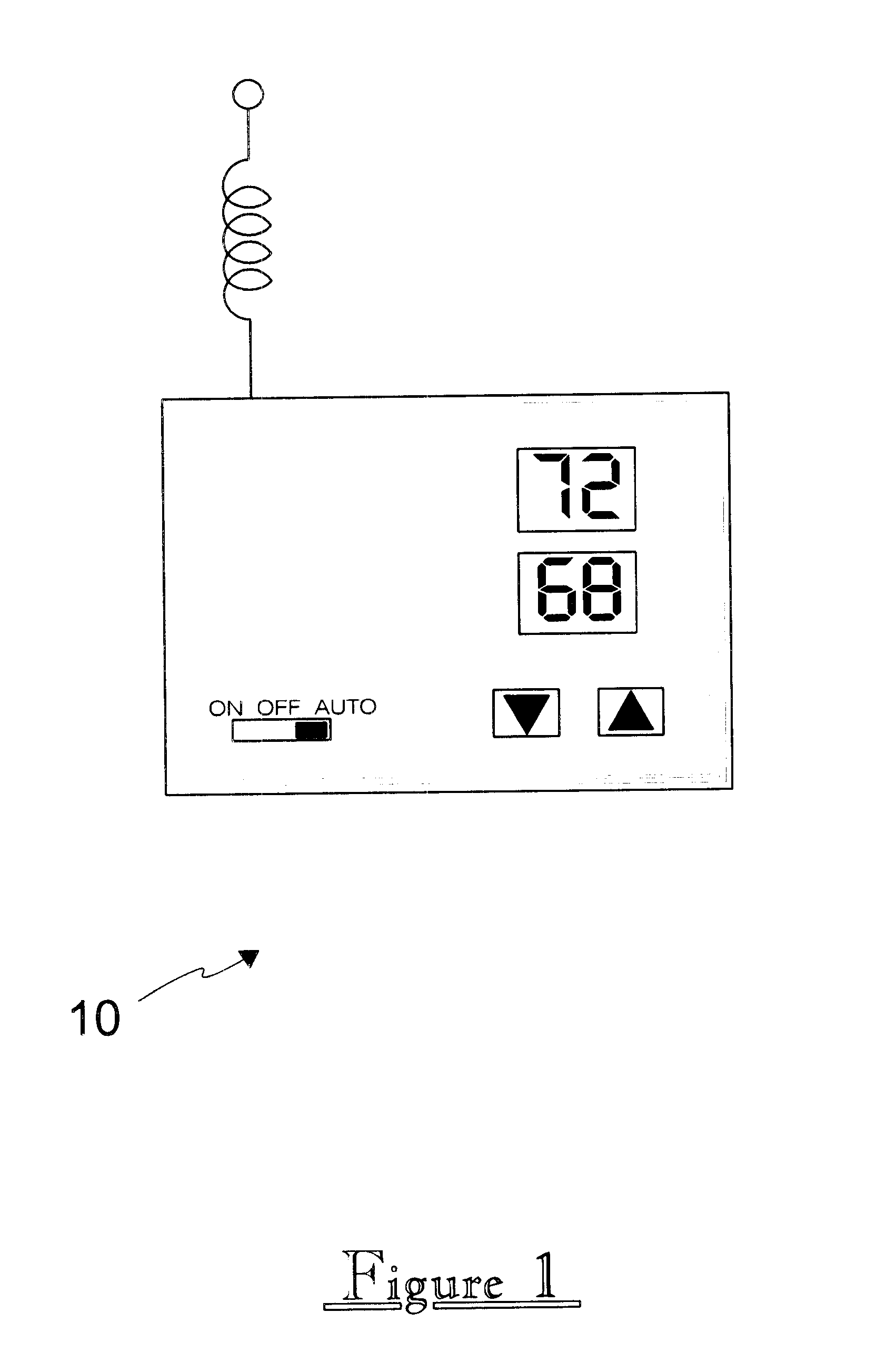 Remote control thermostat