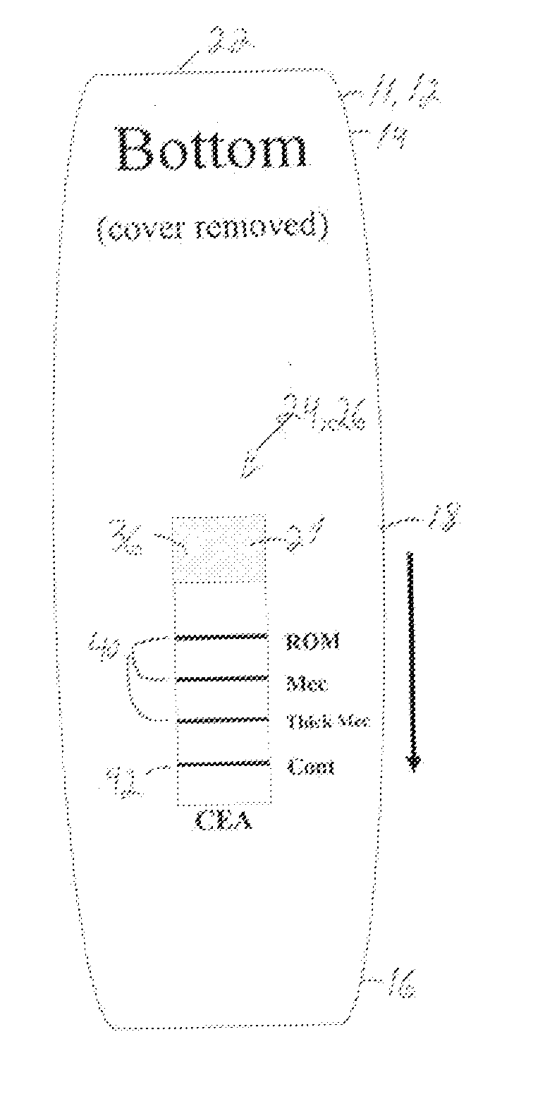 Noninvasive detection of meconium in amniotic fluid