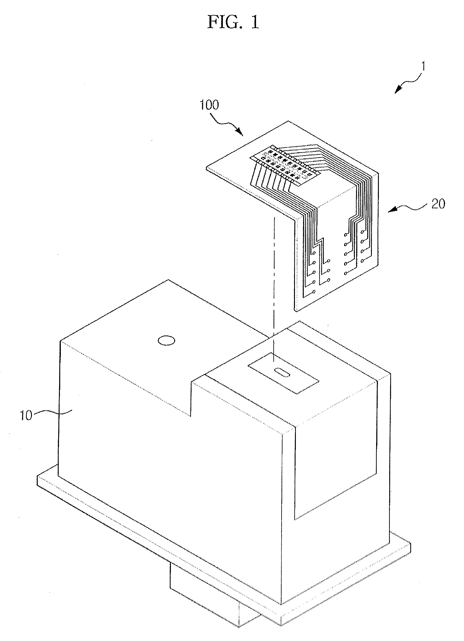 Head chip for ink jet type image forming apparatus