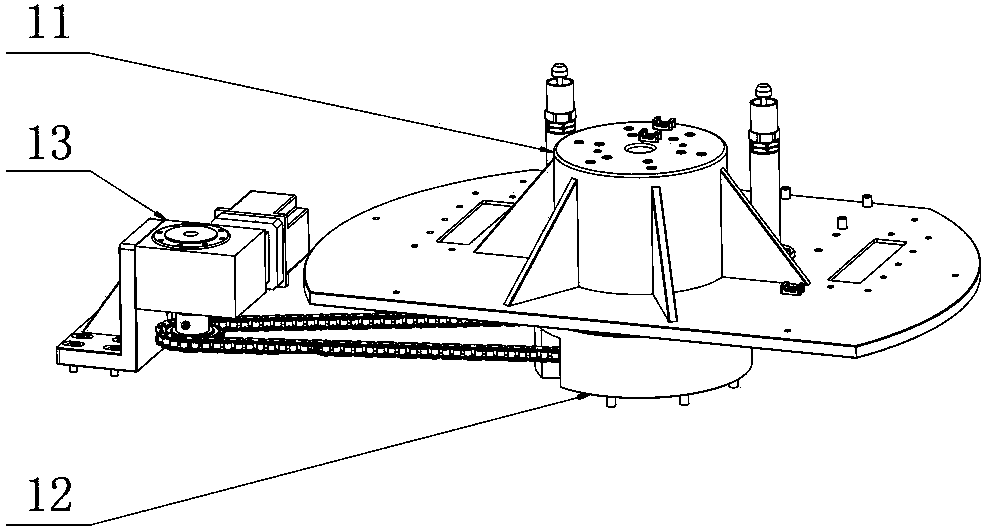 Automatic transfer robot applicable to automatic barrel discharging of glass fibers and working method thereof