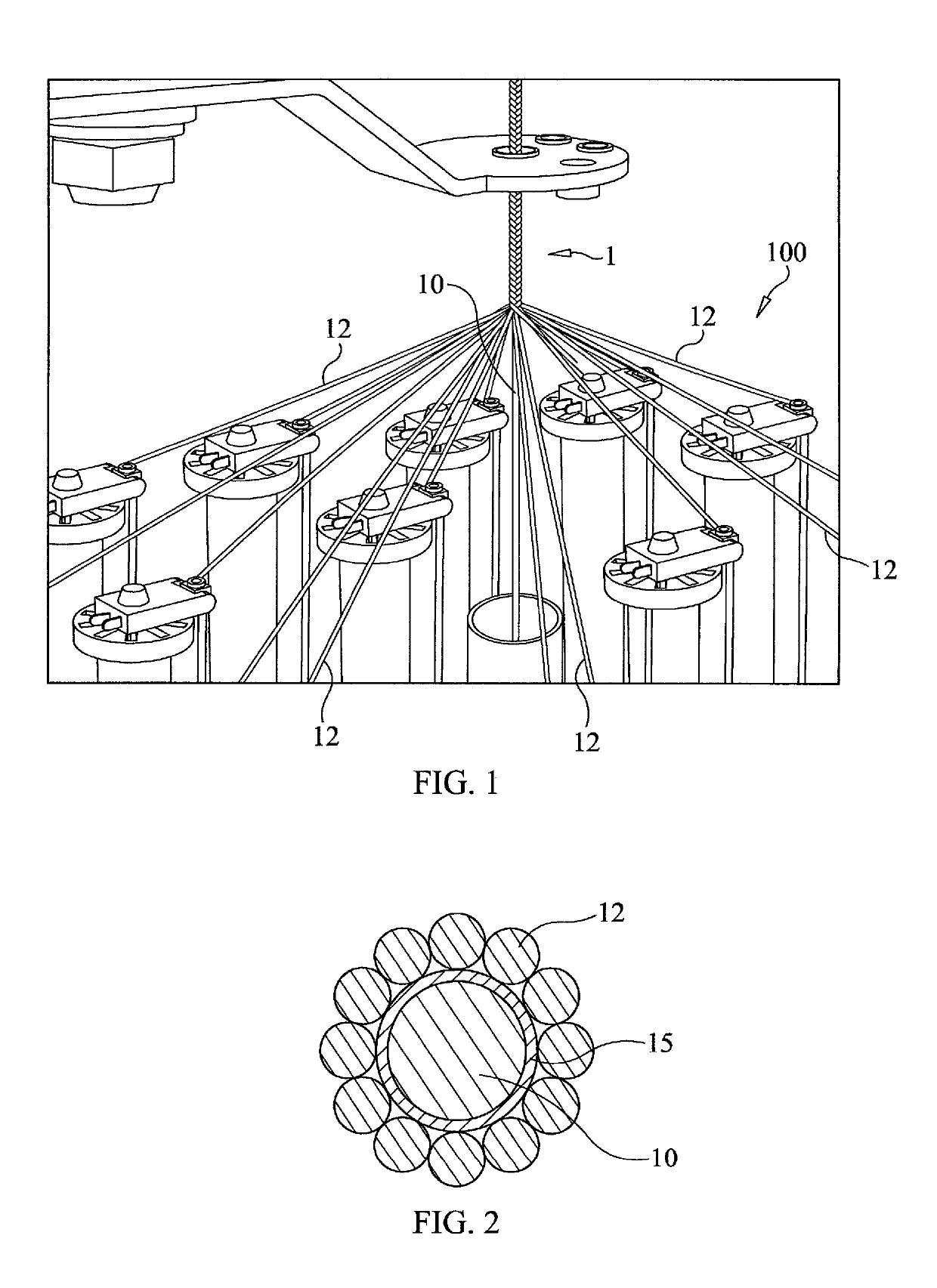 High strength racquet string