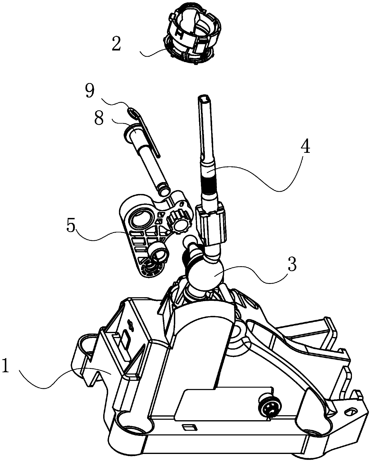 Automobile gearshift