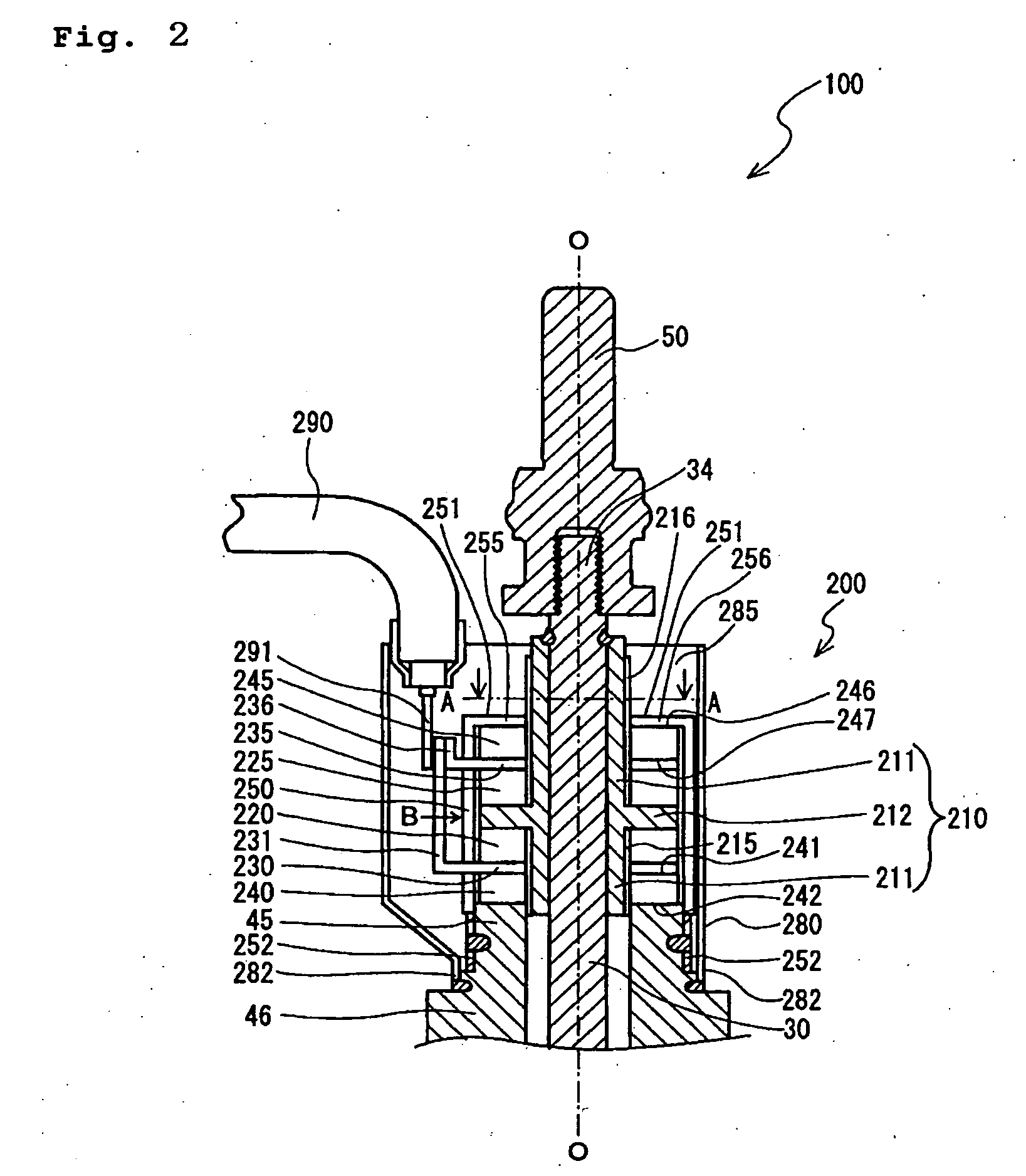 Combustion pressure sensor and glow plug including the same