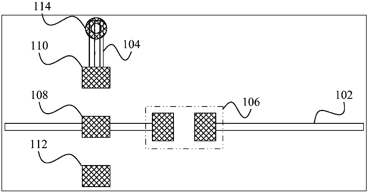 Impedance matching circuit board, antenna and terminal