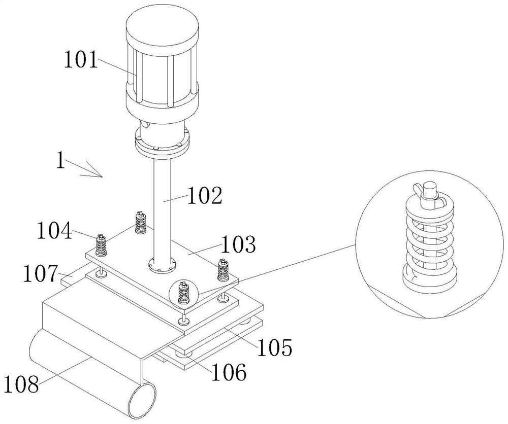 A multi-layer circuit board high-frequency electromagnetic fusion machine