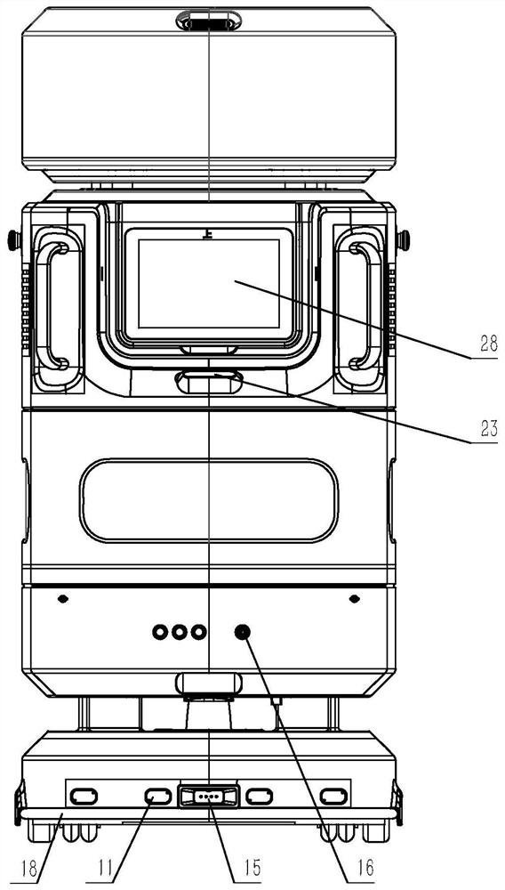 Full-automatic disinfection robot