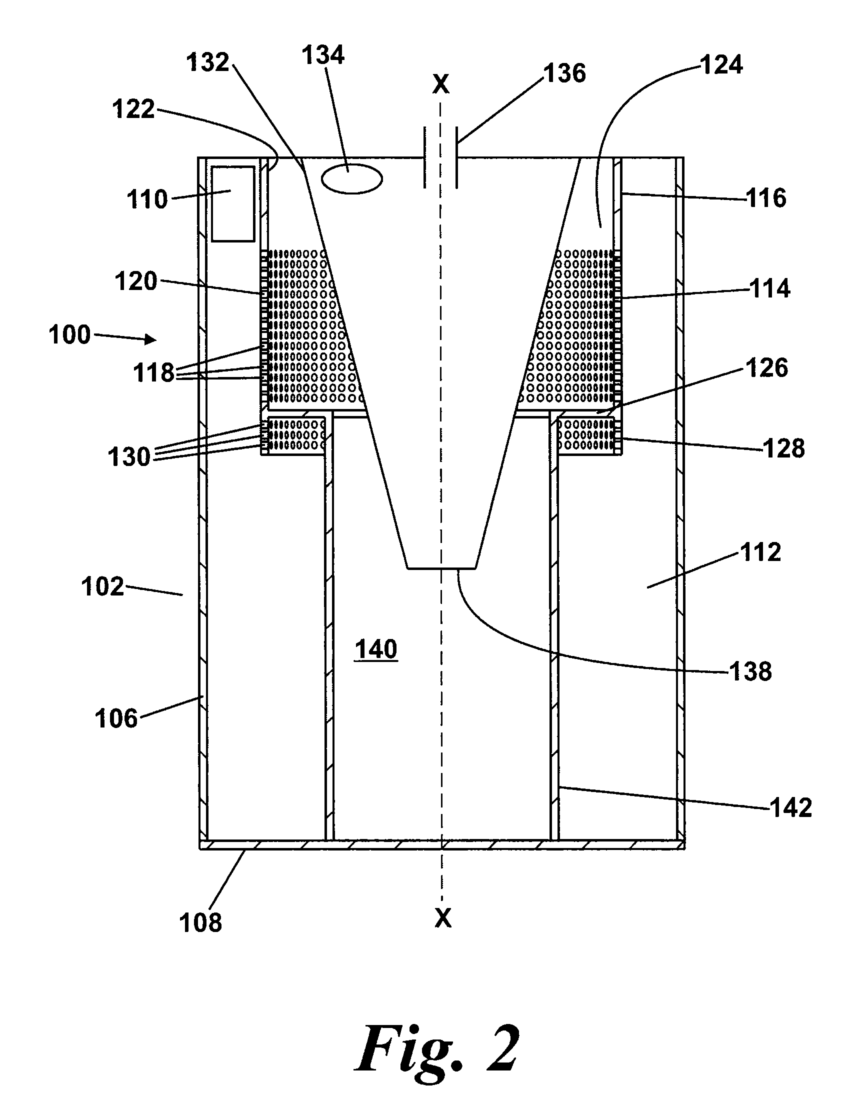 Cyclonic separating apparatus