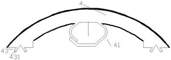 Safety cable with heat-insulating protective cover and assembling and installing method thereof