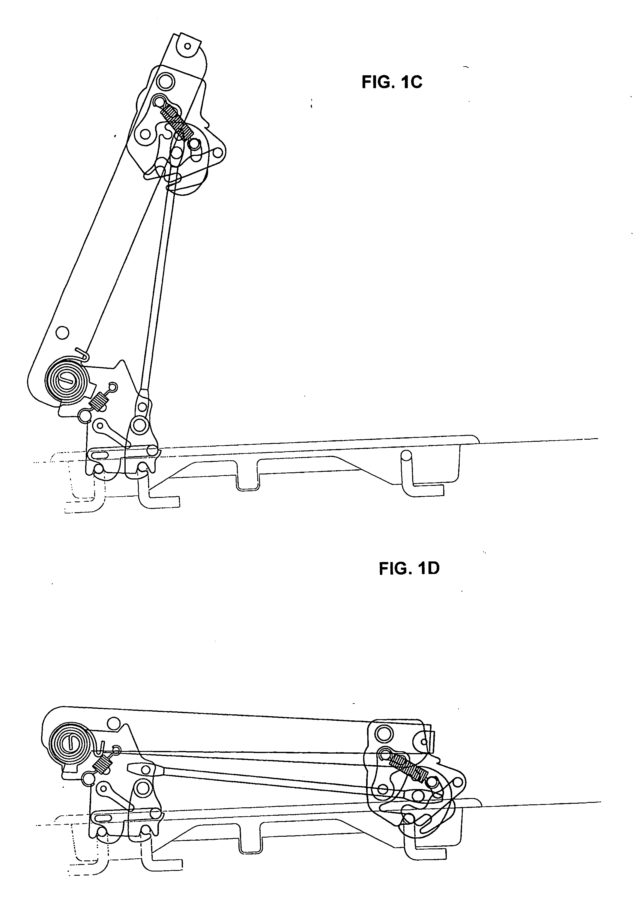 Locking device for a detachable vehicle seat