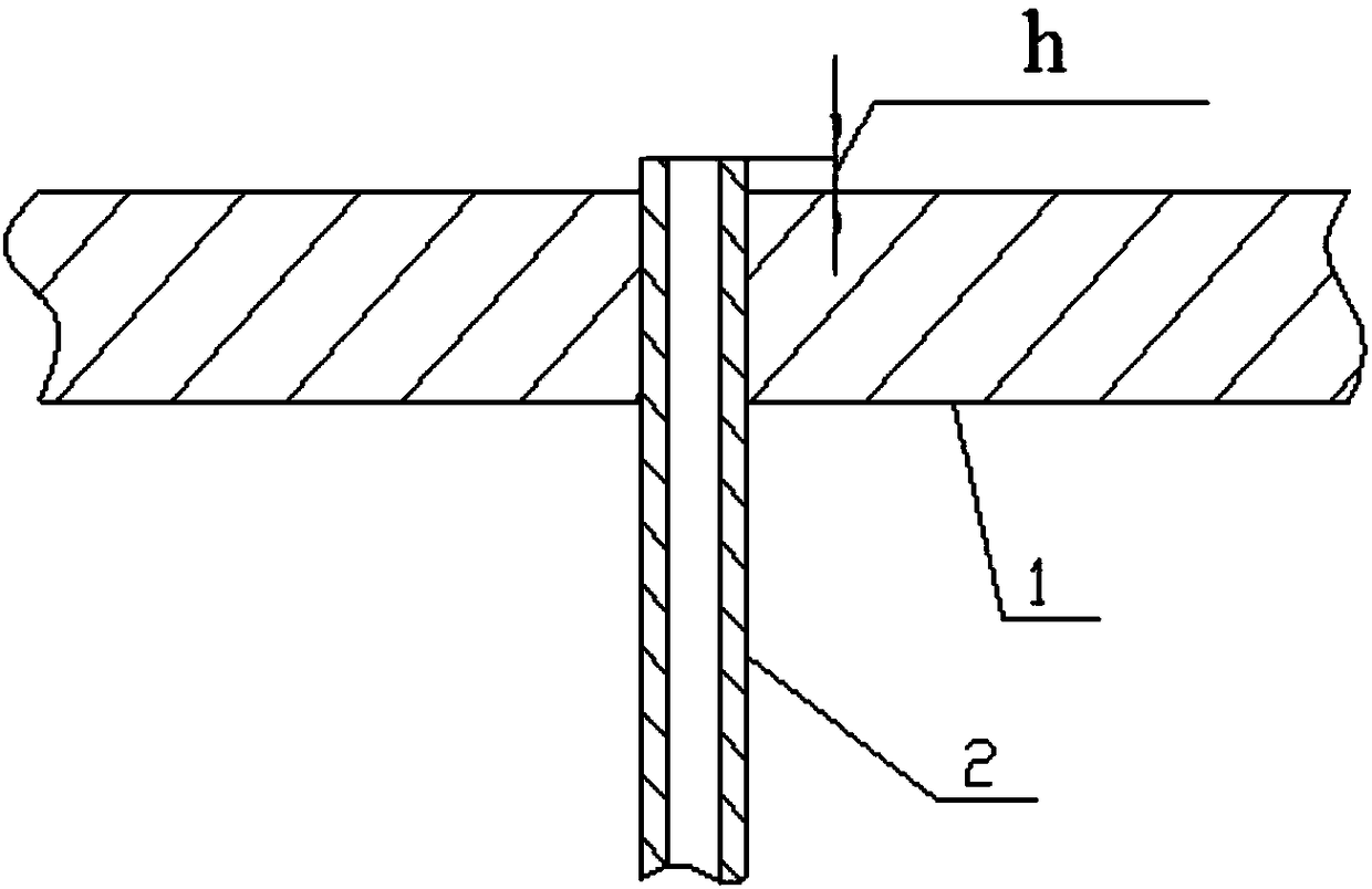 Laser welding method of aircraft metal pressure measuring capillary