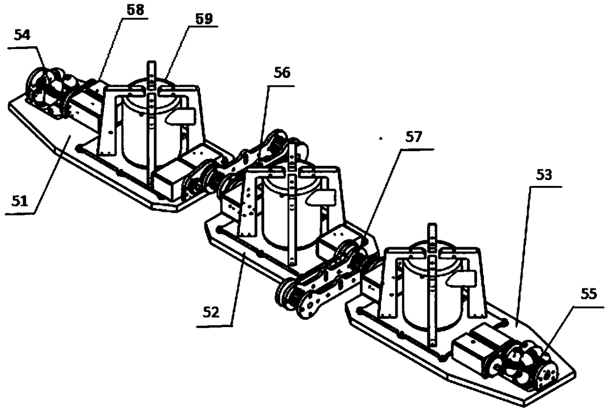 An obstacle-climbing robot